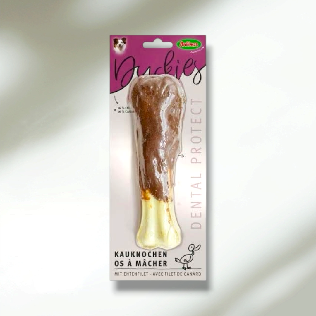 Duckies Os au Canard Bubimex — La mastication gourmande, format individuel