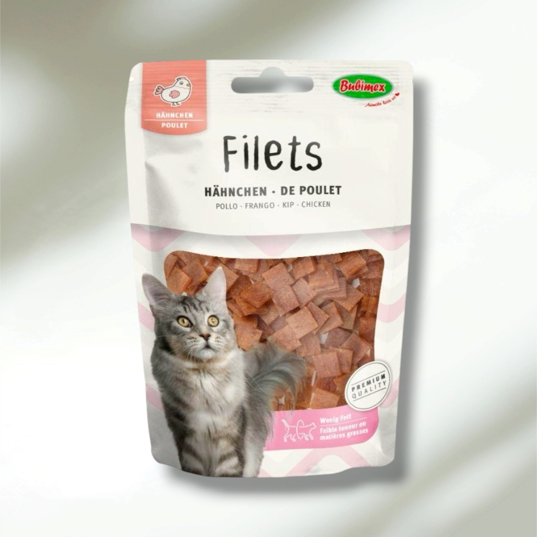 Filets de Poulet Bubimex 50g — Le régal riche en protéines, léger en matières grasses