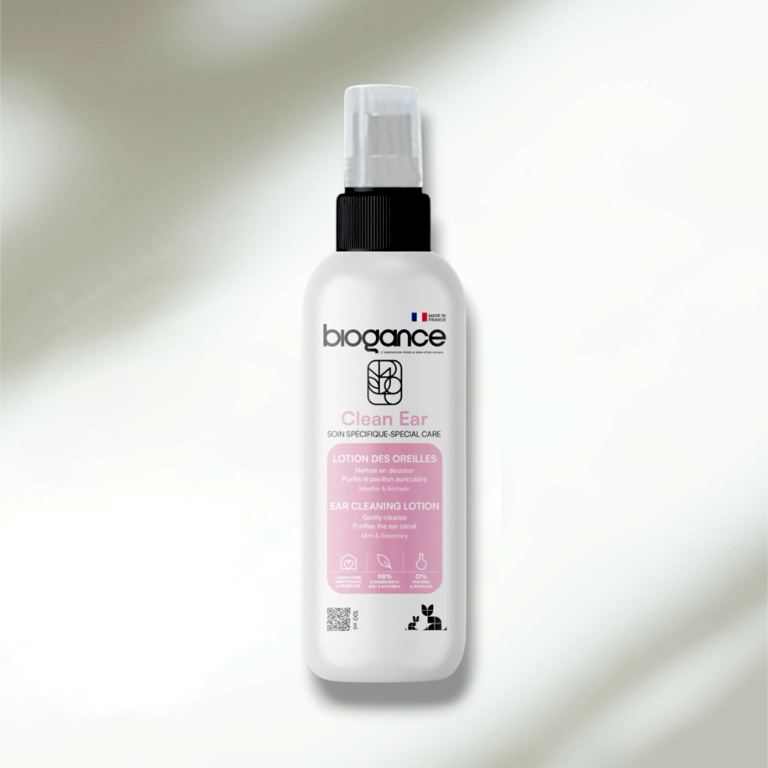 Lotion des Oreilles Clean Ear Biogance 100ml — Un nettoyage doux, sans irritation
