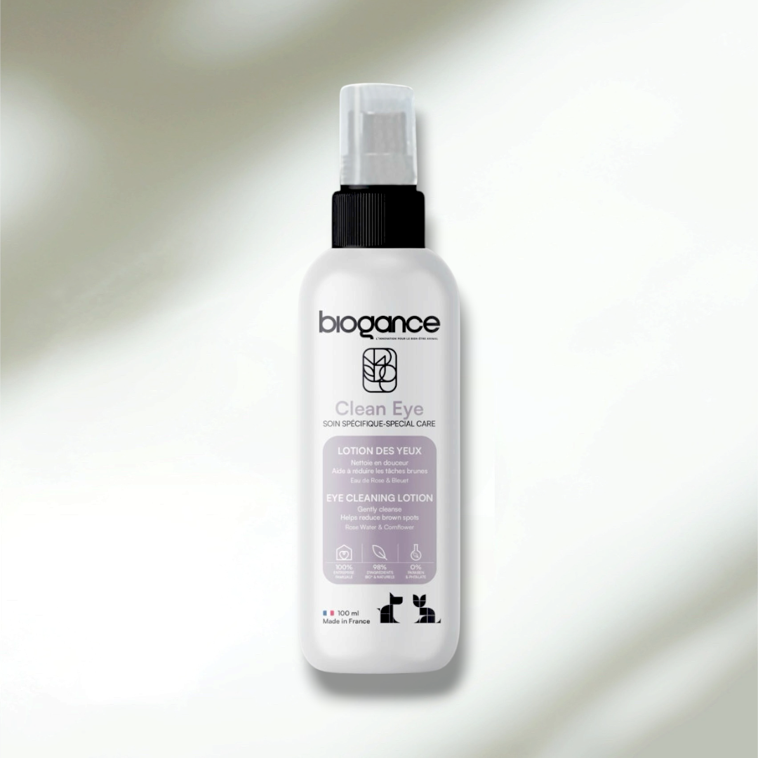 Lotion des Yeux Clean Eye Chien Biogance 100ml — Le regard clair, sans irritation