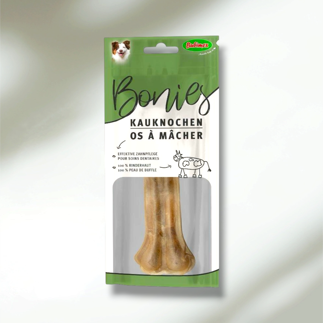 Os à Mâcher Bubimex 17cm — L'occupation longue durée en cuir naturel