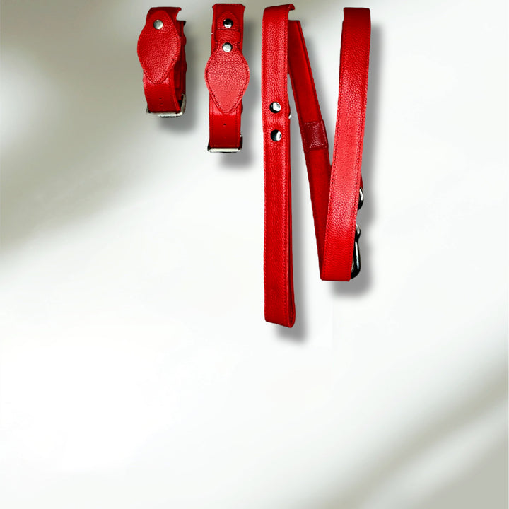 Collier en cuir WAFFY compatible AirTag 