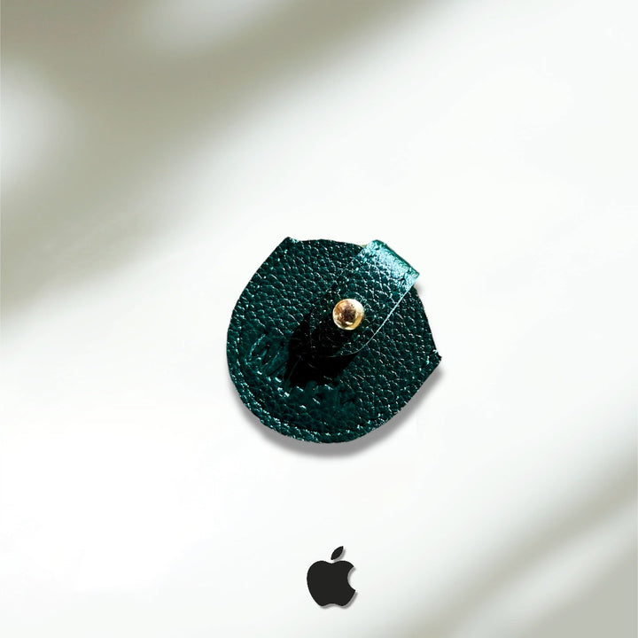 Pack Essentiel : Étui en cuir WAFFY + AirTag 