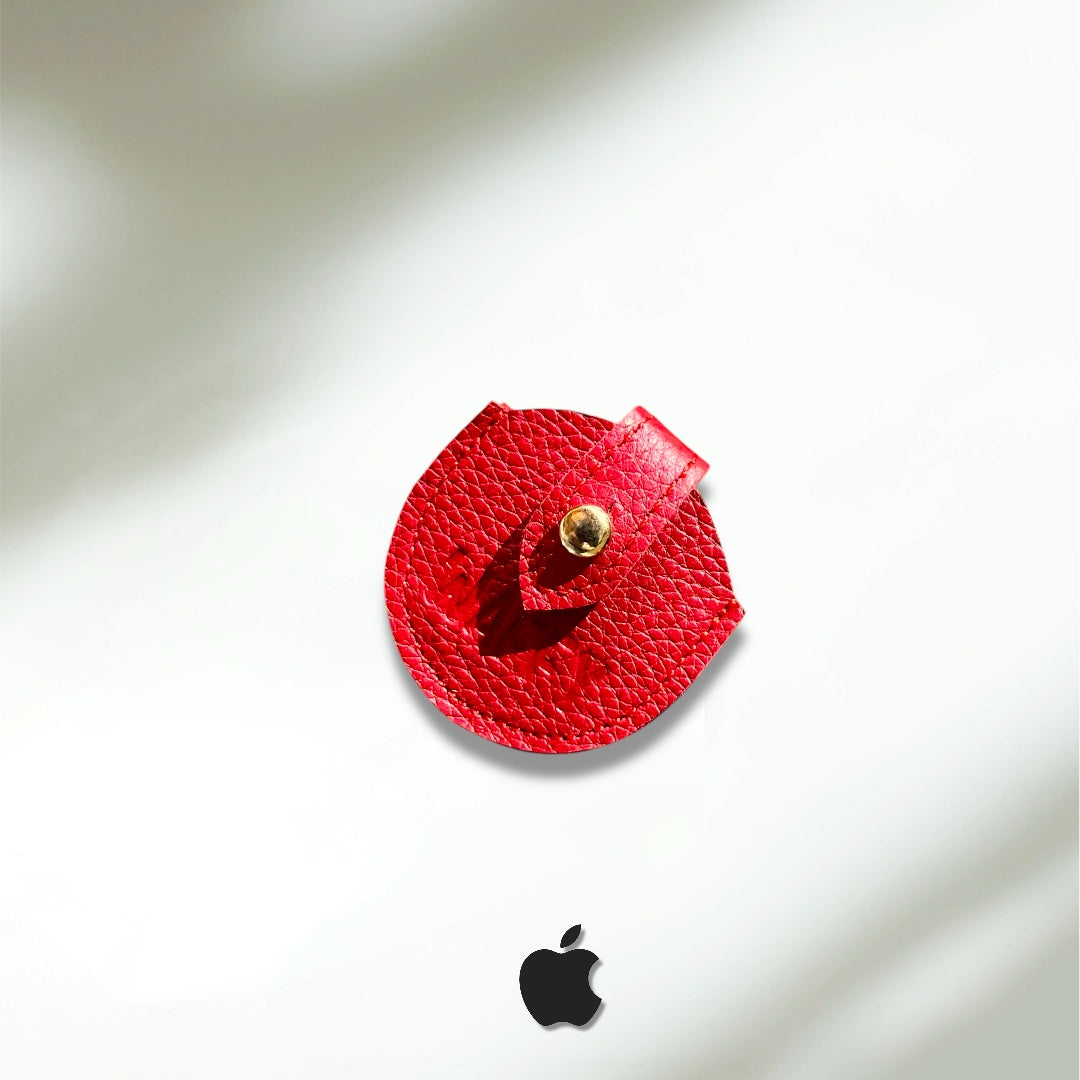 Pack Essentiel : Étui en cuir WAFFY + AirTag 