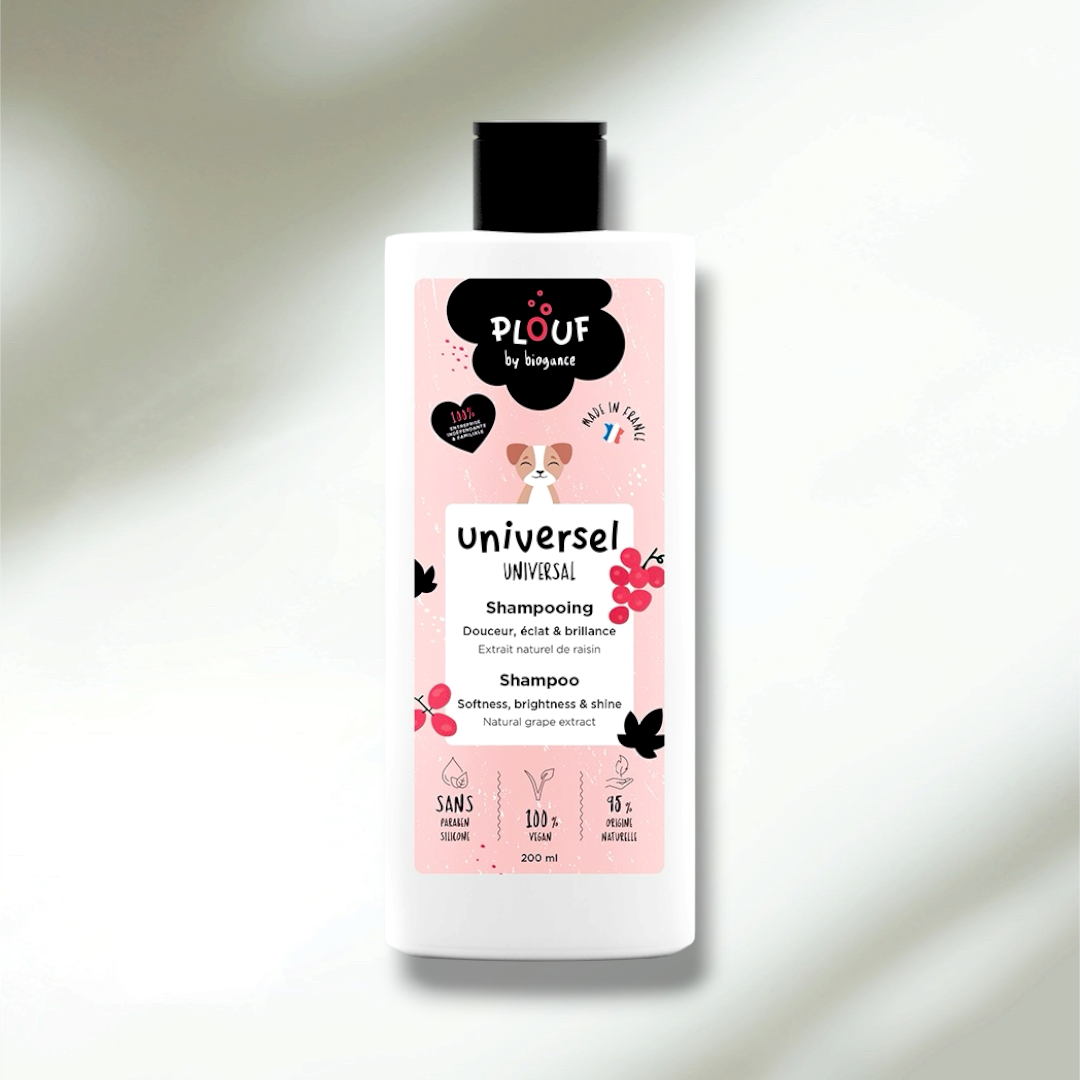 Shampoing Universel Plouf 400ml — L'éclat naturel pour tous les pelages